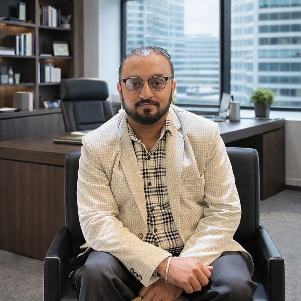 Azad Chouhan - Consultant Web Designer and Digital Marketing Expert working on strategy